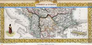 ethnographic map of the Balkans 1851 01
